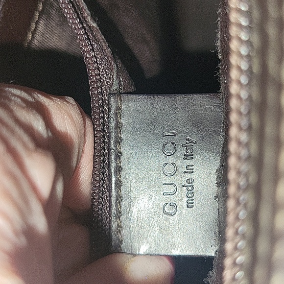 Gucci Black Leather Shoulder Bag Rehab - Picture 9 of 10